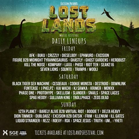 Lost Lands Music 2018: Excision da a conocer la lista de artistas para la edición de este año
