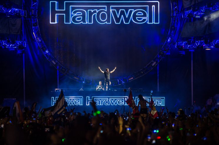 Hardwell estrenó melodías en Tomorrowland
